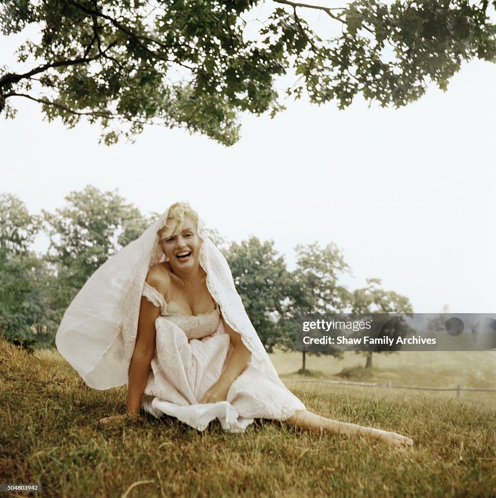 Marilyn Monroe Outdoors