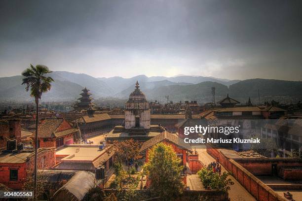 bhaktapur nepal durbar square - piazza durbar kathmandu stock pictures, royalty-free photos & images