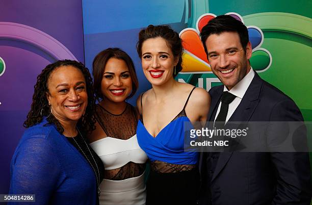 NBCUniversal Press Tour, January 2016 -- NBC's "Chicago Fire, Chicago P.D., Chicago Med" -- Pictured: S. Epatha Merkerson, "Chicago Med", Monica...