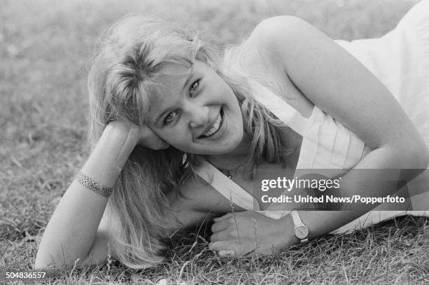 Christina Rinner Actress Christina Rigner in London on 1st August1984. News Photo ...