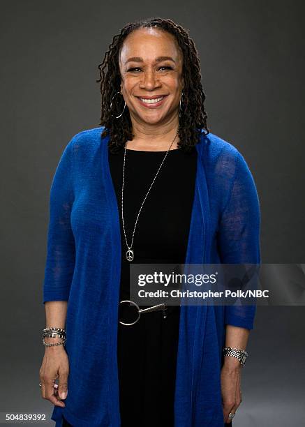 Actress S. Epatha Merkerson poses for a portrait during the NBCUniversal Press Day at The Langham Huntington, Pasadena on January 13, 2016 in...