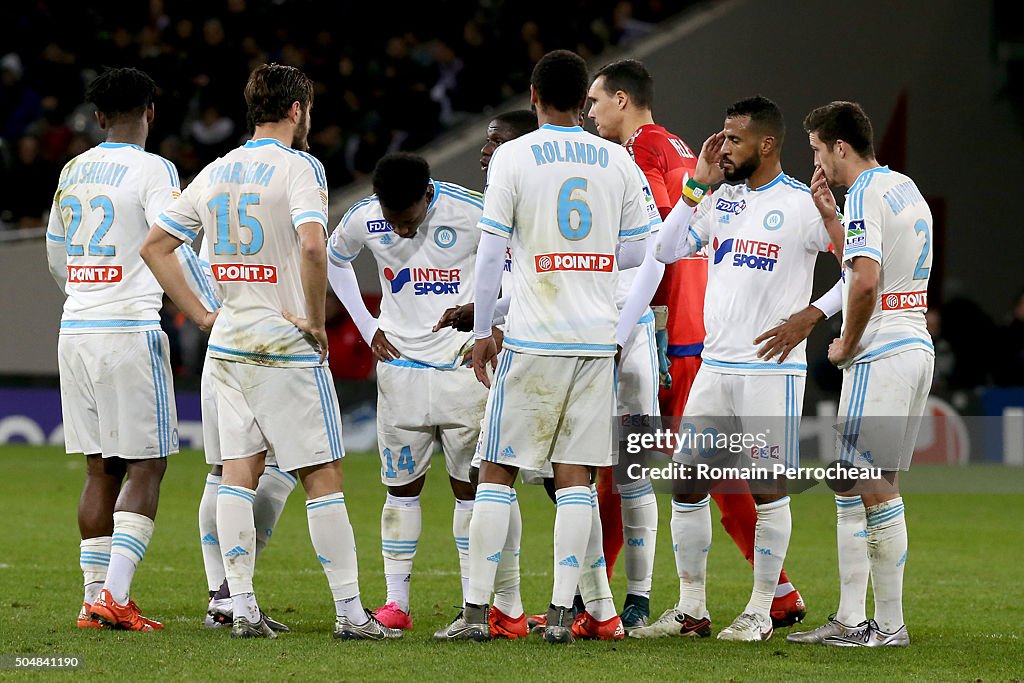 Toulouse V Marseille - Coupe de la Ligue