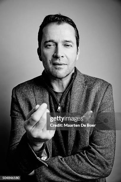 James Purefoy of SundanceTV Network's 'Hap and Leonard' poses in the Getty Images Portrait Studio at the 2016 Winter Television Critics Association...