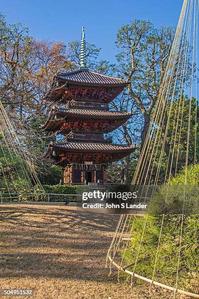 The renowned Japanese haiku poet Matsuo Basho lived in a hut overlooking the valley where Chinzanso Garden stands. Prince Aritomo Yamagata built a...