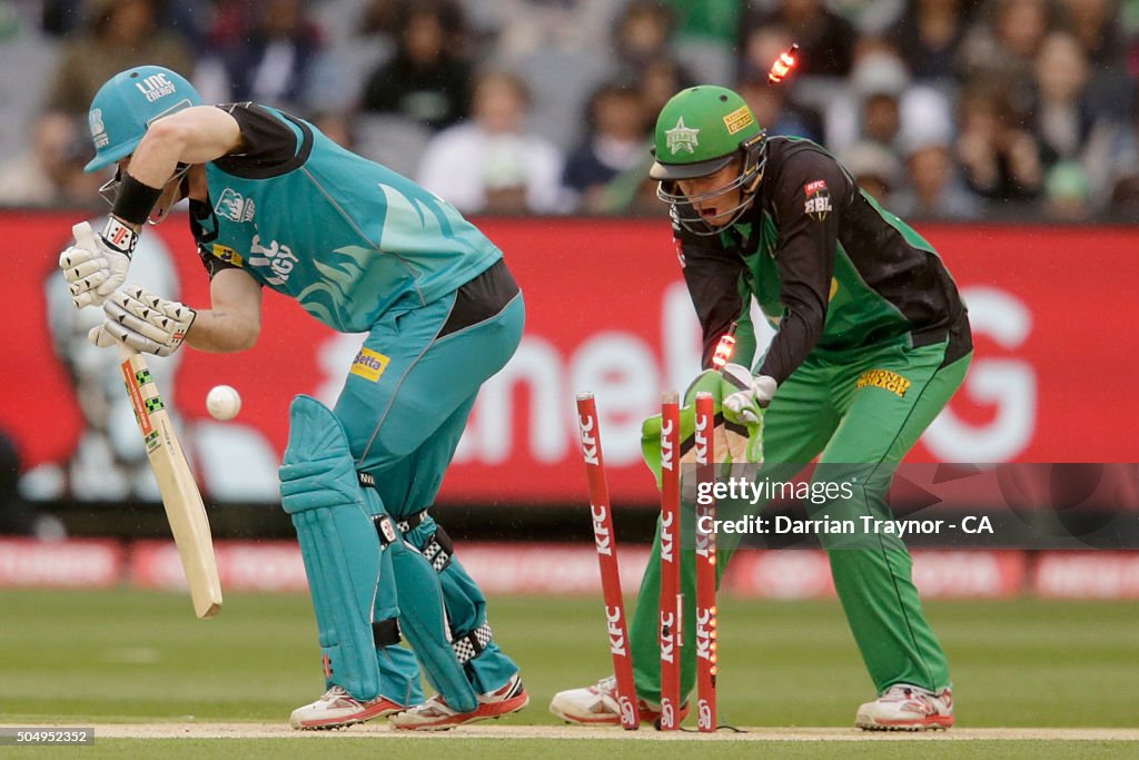 Big Bash League - Melbourne Stars v Brisbane Heat