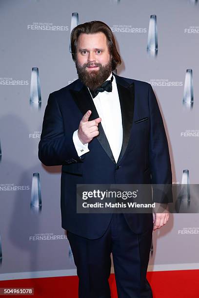 Antoine Monot Jr. Attends the German Television Award at Rheinterrasse on January 13, 2016 in Duesseldorf, Germany.