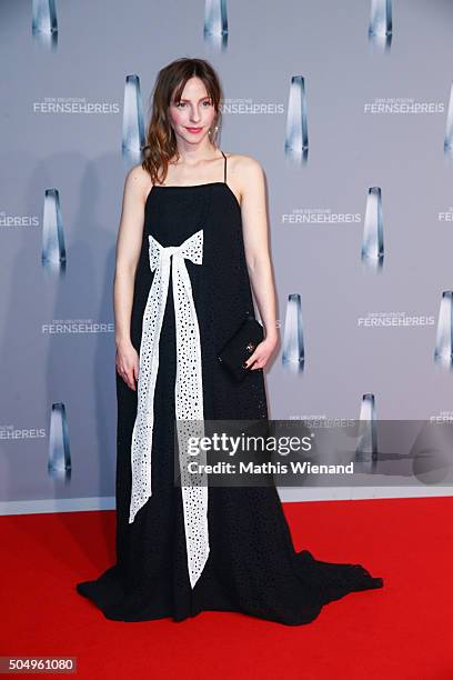 Katharina Schuettler attends the German Television Award at Rheinterrasse on January 13, 2016 in Duesseldorf, Germany.