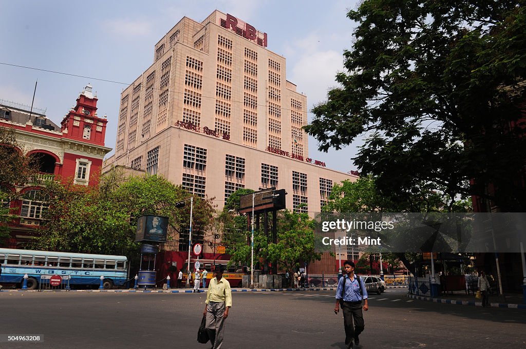 Building Of Rbi Reserve Bank of India building on Netaji Subash Road on March 27 ...