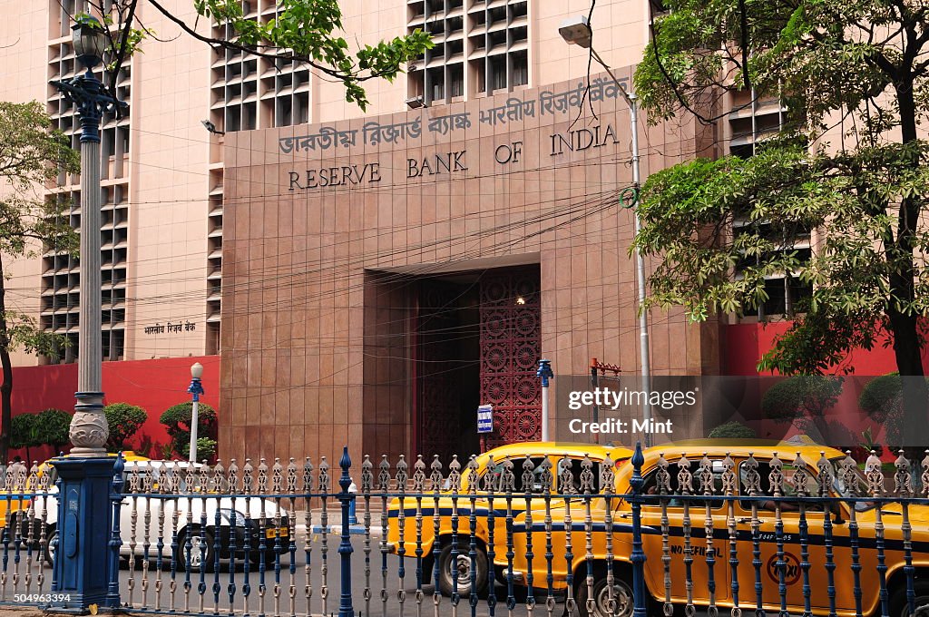 Building Of Rbi Reserve Bank of India building on Netaji Subash Road on March 27 ...