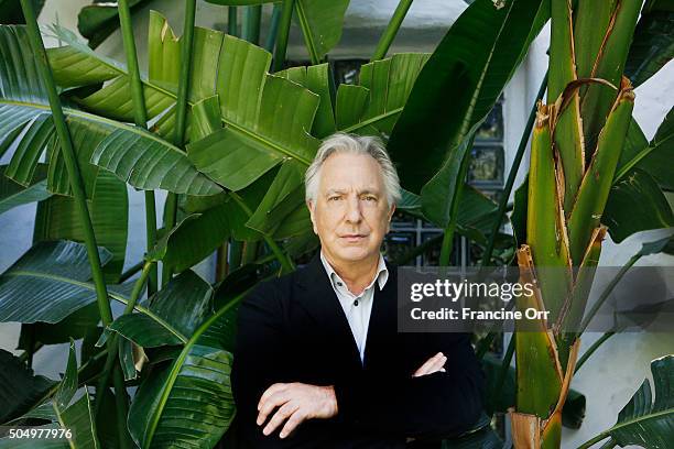 Actor Alan Rickman is photographed for Los Angeles Times on June 22, 2015 in Los Angeles, California. PUBLISHED IMAGE. CREDIT MUST READ: Francine...