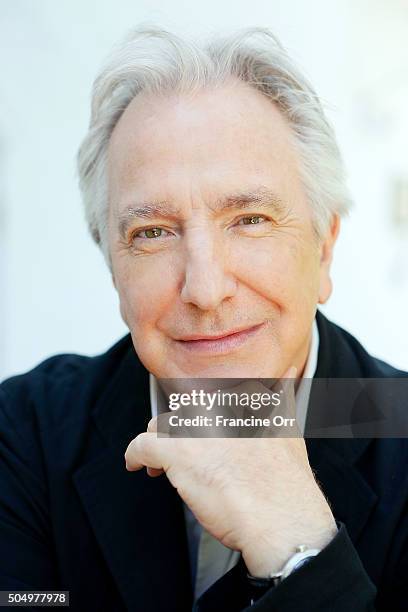 Actor Alan Rickman is photographed for Los Angeles Times on June 22, 2015 in Los Angeles, California. PUBLISHED IMAGE. CREDIT MUST READ: Francine...