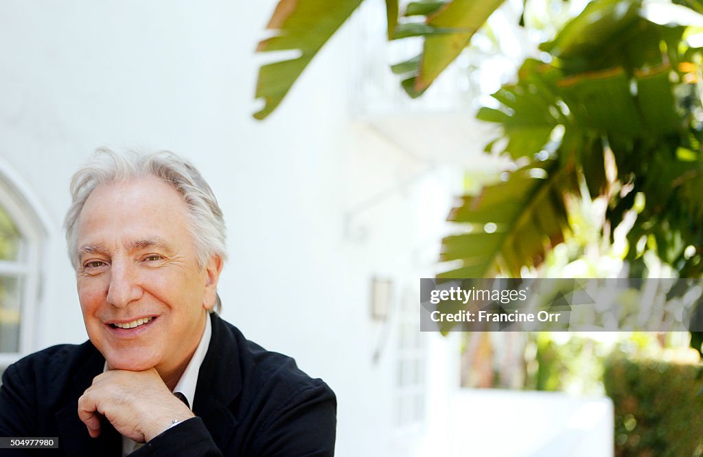 Alan Rickman, Los Angeles TImes, June 25, 2015