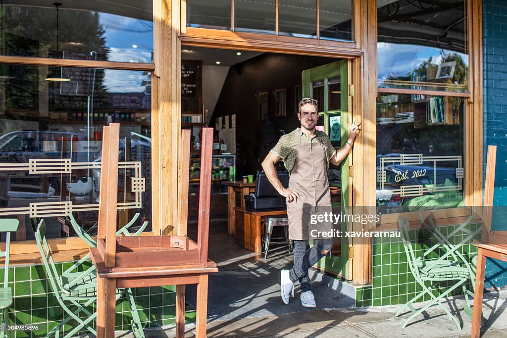 Coffee shop owner