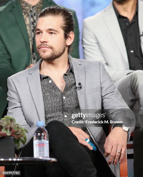 Actor Jason Ralph speaks onstage during 'The Magicians' panel... News ...