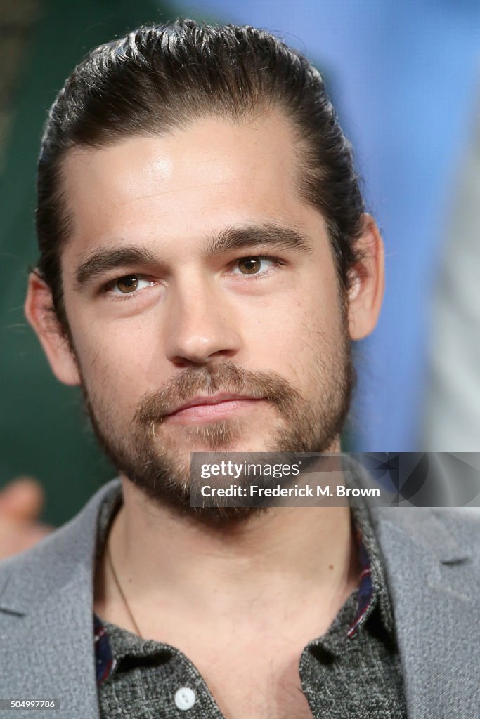 Jason Ralph Career Actor Jason Ralph speaks onstage during 'The Magicians' panel... News ...