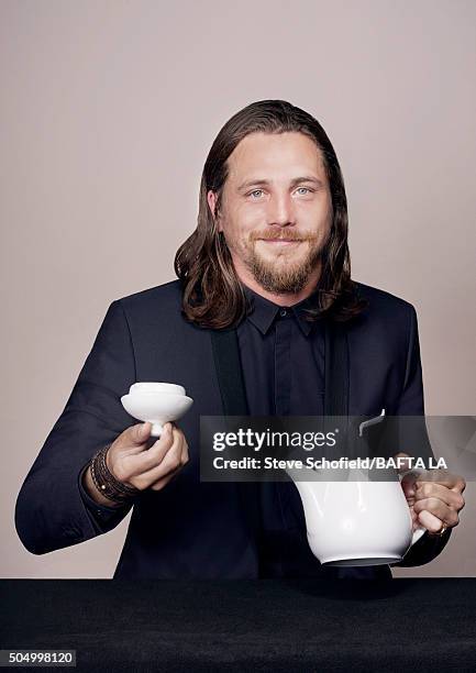 Actor Ben Robson poses for a portrait at the BAFTA Los Angeles Awards Season Tea at the Four Seasons Hotel on January 9, 2016 in Los Angeles,...