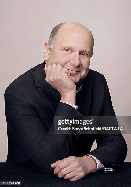 Producer Chris Meledandri poses for a portrait at the BAFTA Los Angeles Awards Season Tea at the Four Seasons Hotel on January 9, 2016 in Los...