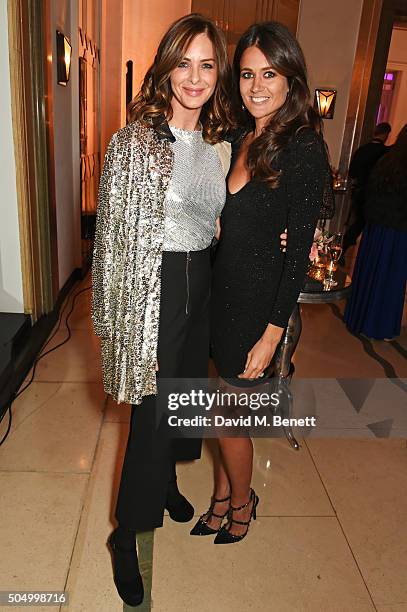 Trinny Woodall and Kim Johnson attend The Lady Garden Gala hosted by Chopard in aid of Silent No More Gynaecological Cancer Fund and Cancer Research...