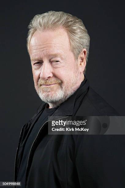 Director Ridley Scott is photographed for Los Angeles Times on December 4, 2015 in Los Angeles, California. PUBLISHED IMAGE. CREDIT MUST READ: Kirk...