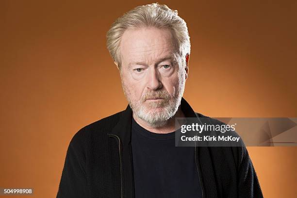 Director Ridley Scott is photographed for Los Angeles Times on December 7, 2015 in Los Angeles, California. PUBLISHED IMAGE. CREDIT MUST READ: Kirk...