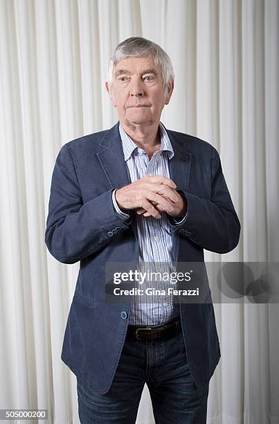 British actor Tom Courtenay is photographed for Los Angeles Times on November 12, 2015 in Los Angeles, California. PUBLISHED IMAGE. CREDIT MUST READ:...