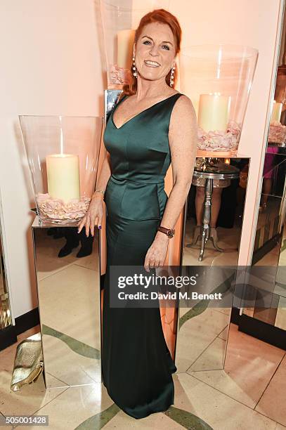 Sarah Ferguson, Duchess of York, attends The Lady Garden Gala hosted by Chopard in aid of Silent No More Gynaecological Cancer Fund and Cancer...