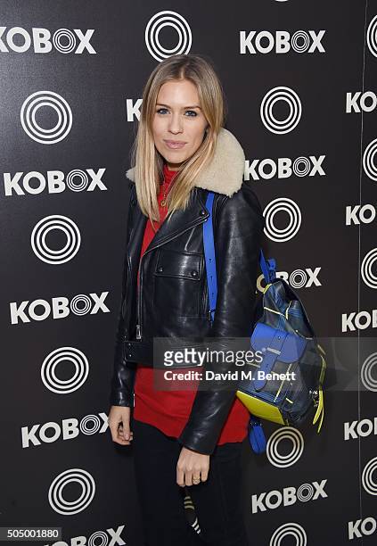 Nicky Shields attends KOBOX - the UK's first boutique boxing gym, launched officially tonight with Cheryl Fernandez-Versini & founded by Shane...