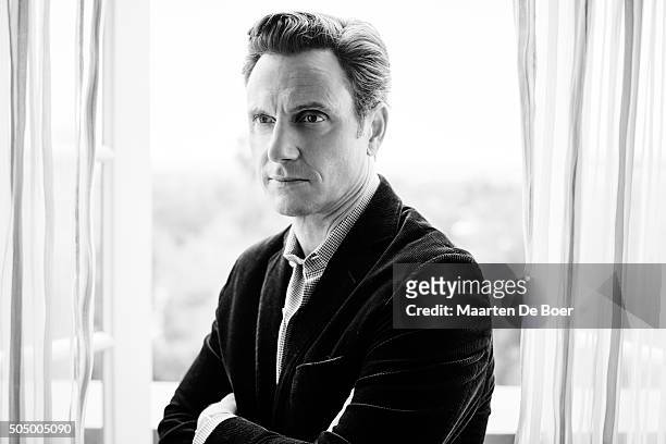 Tony Goldwyn of ABC's 'Scandal' poses in the Getty Images Portrait Studio at the 2016 Winter Television Critics Association press tour at the Langham...