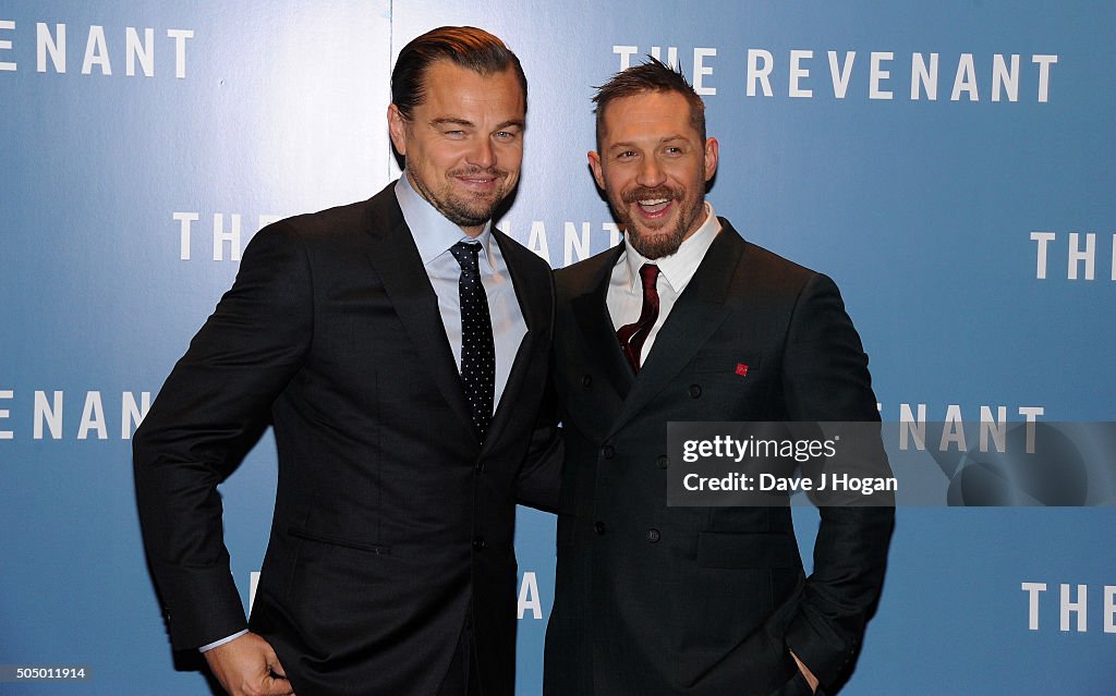 "The Revenant" - UK Premiere - VIP Arrivals