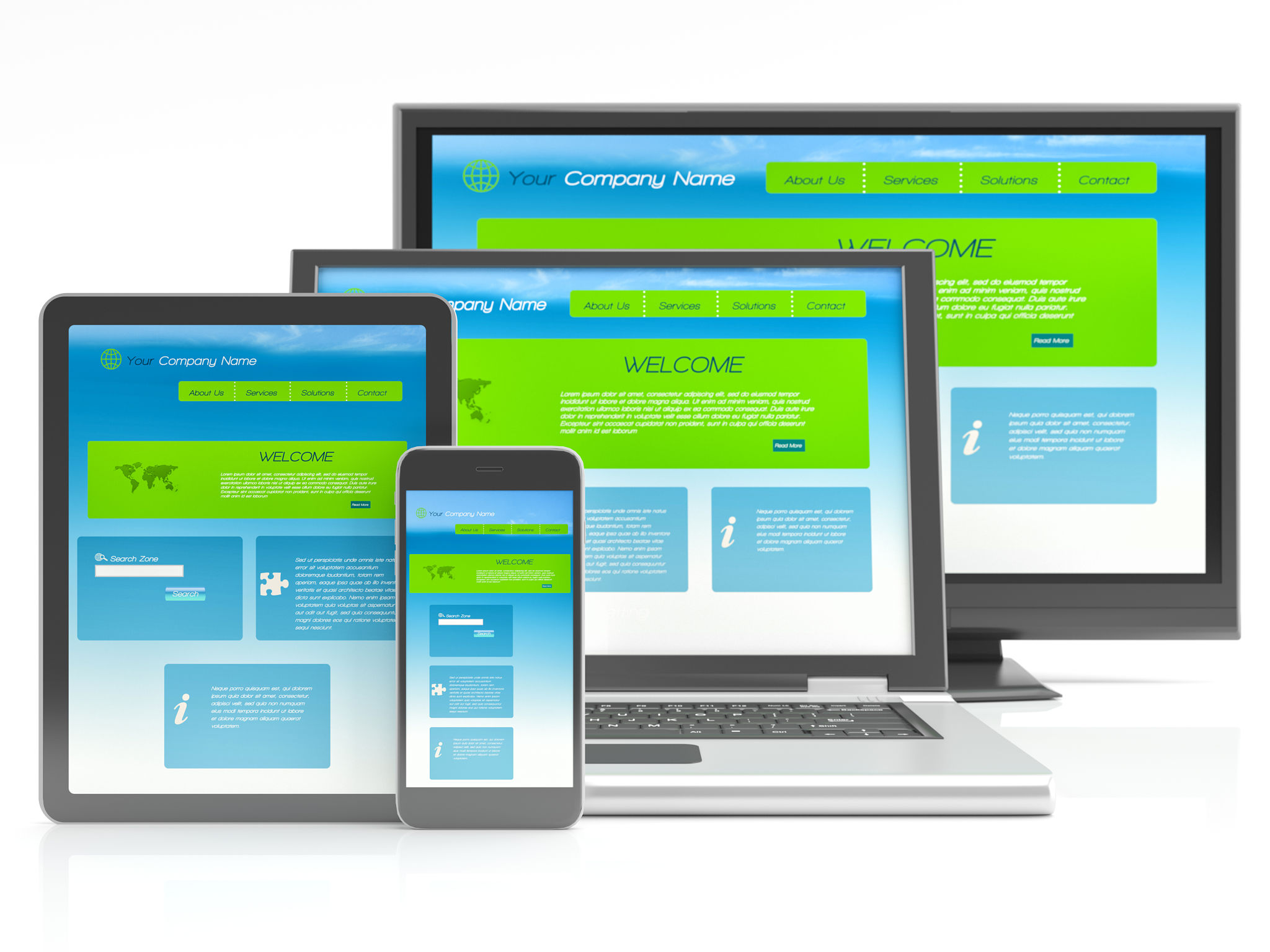 website template limitations