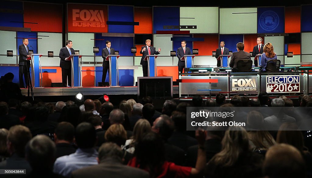 GOP Presidential Candidates Debate In Charleston