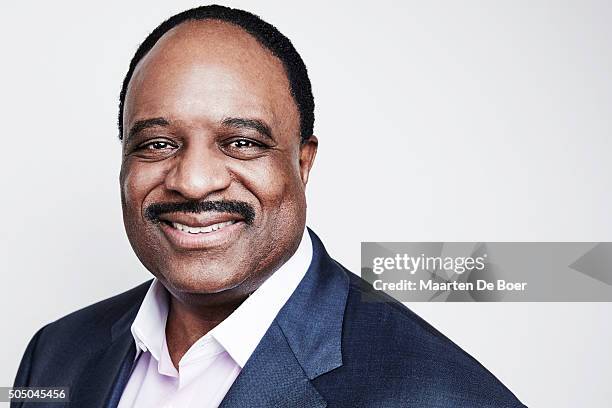 James Brown of CBS/Showtime Television Group's 'CBS Sports' for Super Bowl 50, poses in the Getty Images Portrait Studio at the 2016 Winter...