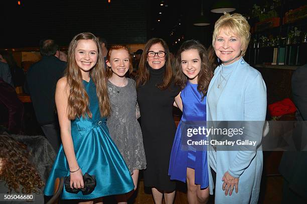 Actresses Olivia Sanabia, Abby Donnelly, Amazon Studios Head of Kids Programming Tara Sorensen, actresses Aubrey K. Miller and Dee Wallace attend...