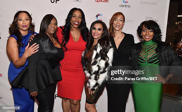 Chrystale Wilson, Kim Smedley, Nicci Gilbert, Sara Stokes, Christine Beatty, and Staci Jae Johnson attend From the Bottom Up presented by Centric at...