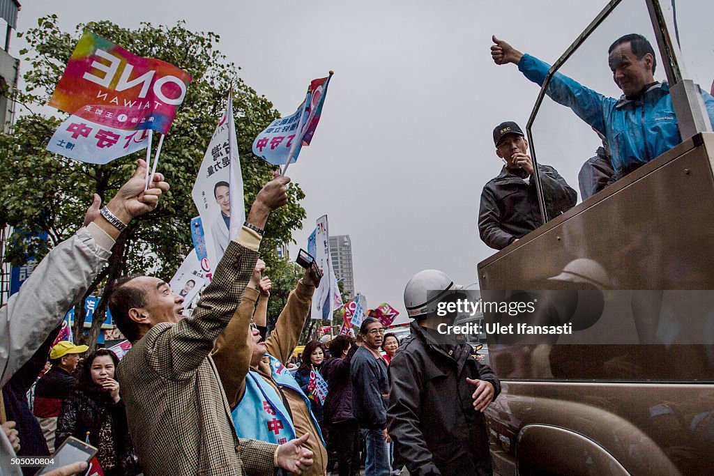 Chu's Final Rally Ahead Of Taiwan Election