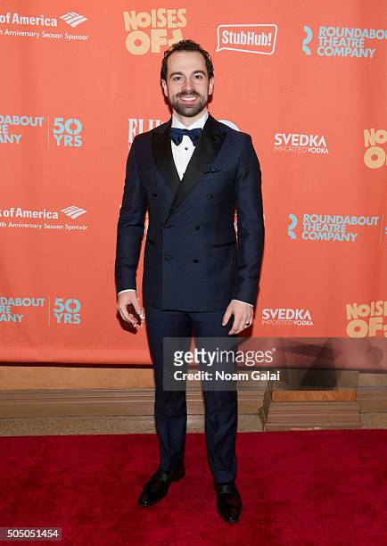Rob McClure attends "Noises Off" Broadway opening night at American Airlines Theatre on January 14, 2016 in New York City.