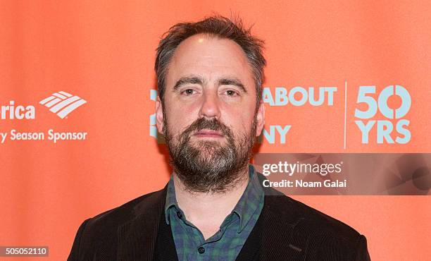 Director Jeremy Herrin attends "Noises Off" Broadway opening night at American Airlines Theatre on January 14, 2016 in New York City.