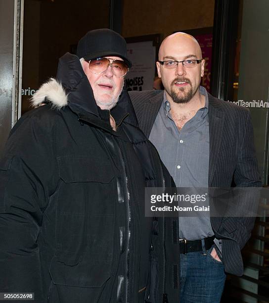 Alexander Gemignani attends "Noises Off" Broadway opening night at American Airlines Theatre on January 14, 2016 in New York City.
