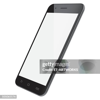 Vector smartphone template Vector smartphone template