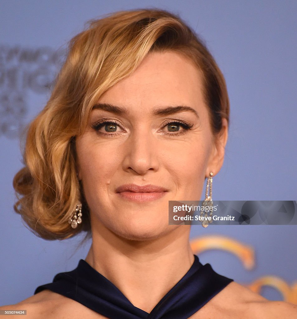 73rd Annual Golden Globe Awards - Press Room