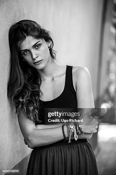 Model Elisa Sednaoui is photographed for Self Assignment on June 3, 2014 in Luxor, Egypt.