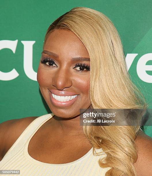 NeNe Leakes attends the Winter TCA Tour - NBCUniversal Press Tour at the Langham Huntington Hotel on January 14, 2016 in Pasadena, California.