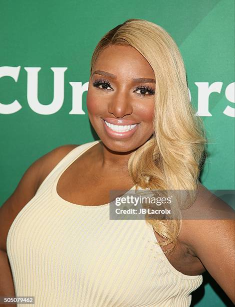 NeNe Leakes attends the Winter TCA Tour - NBCUniversal Press Tour at the Langham Huntington Hotel on January 14, 2016 in Pasadena, California.