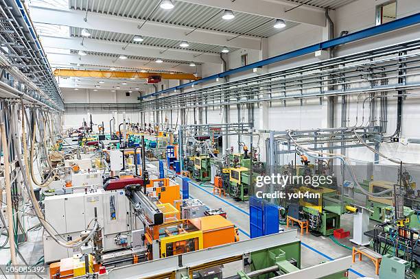 factory indoor - factory wide angle stock pictures, royalty-free photos & images