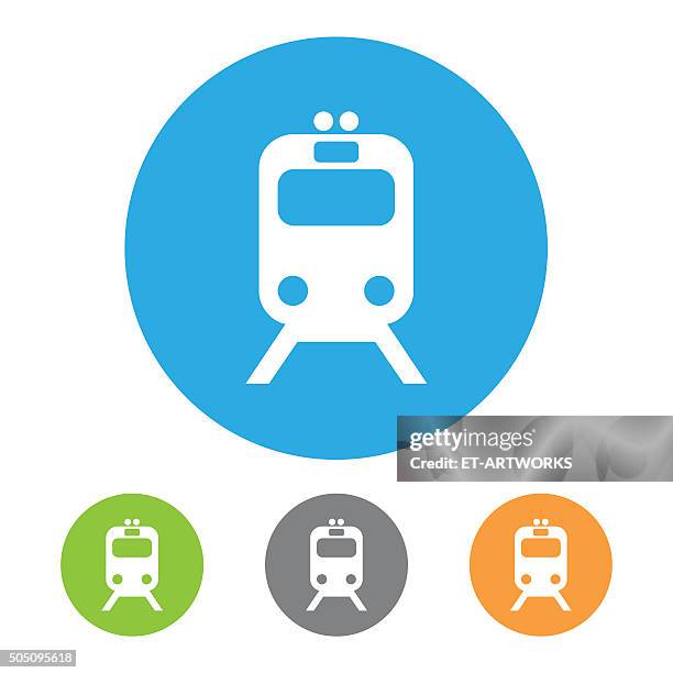 tramway icon. vector - cable car stock illustrations