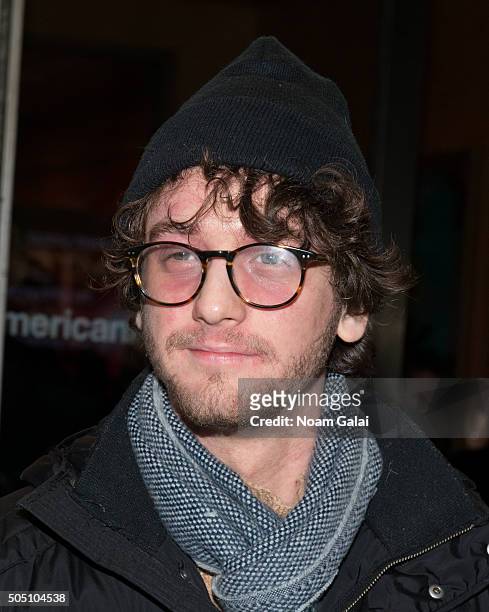 Ephraim Birney attends "Noises Off" Broadway opening night at American Airlines Theatre on January 14, 2016 in New York City.
