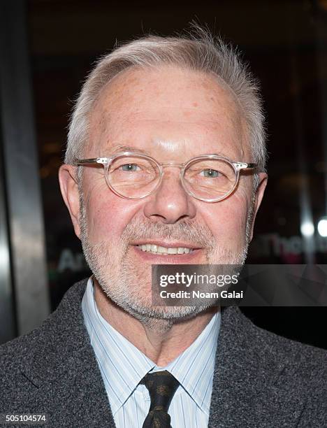 Walter Bobbie attends "Noises Off" Broadway opening night at American Airlines Theatre on January 14, 2016 in New York City.