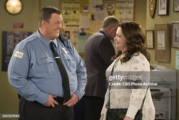 Super Cop" -- Mike becomes hyper vigilant after his wallet is stolen from the squad car while taking a nap, on MIKE & MOLLY, Wednesday, Jan 27 on the...