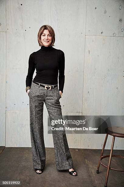 Wendie Malick of CBS's 'Rush Hour' poses in the Getty Images Portrait Studio at the 2016 Winter Television Critics Association press tour at the...