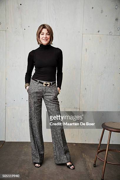 Wendie Malick of CBS's 'Rush Hour' poses in the Getty Images Portrait Studio at the 2016 Winter Television Critics Association press tour at the...
